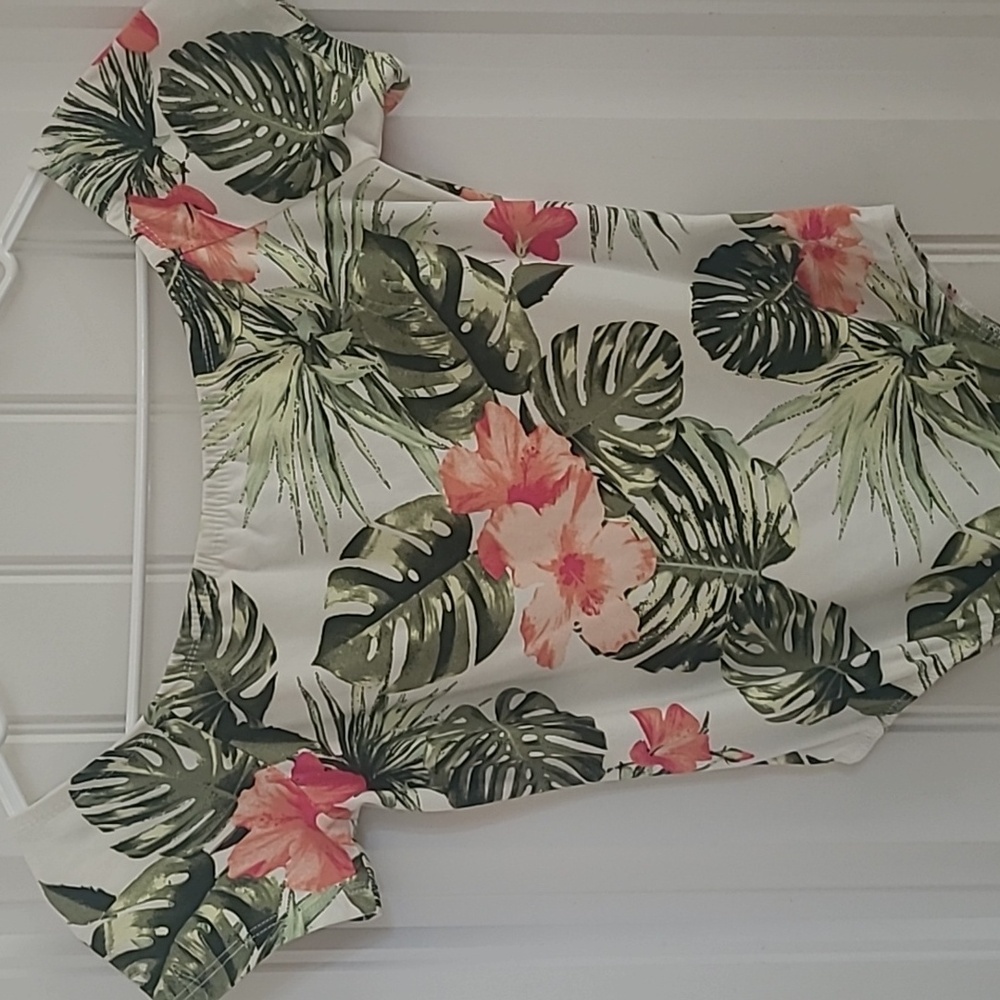 Tropical Hibiscus Bodysuit